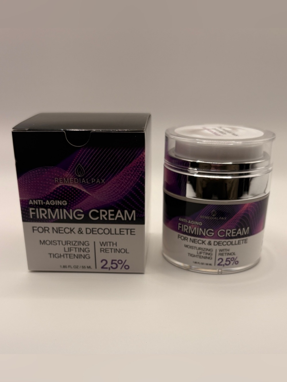 Remedial Pax Anti-Aging Firming Cream 1.85 fl oz Moisturizing Lifting New
